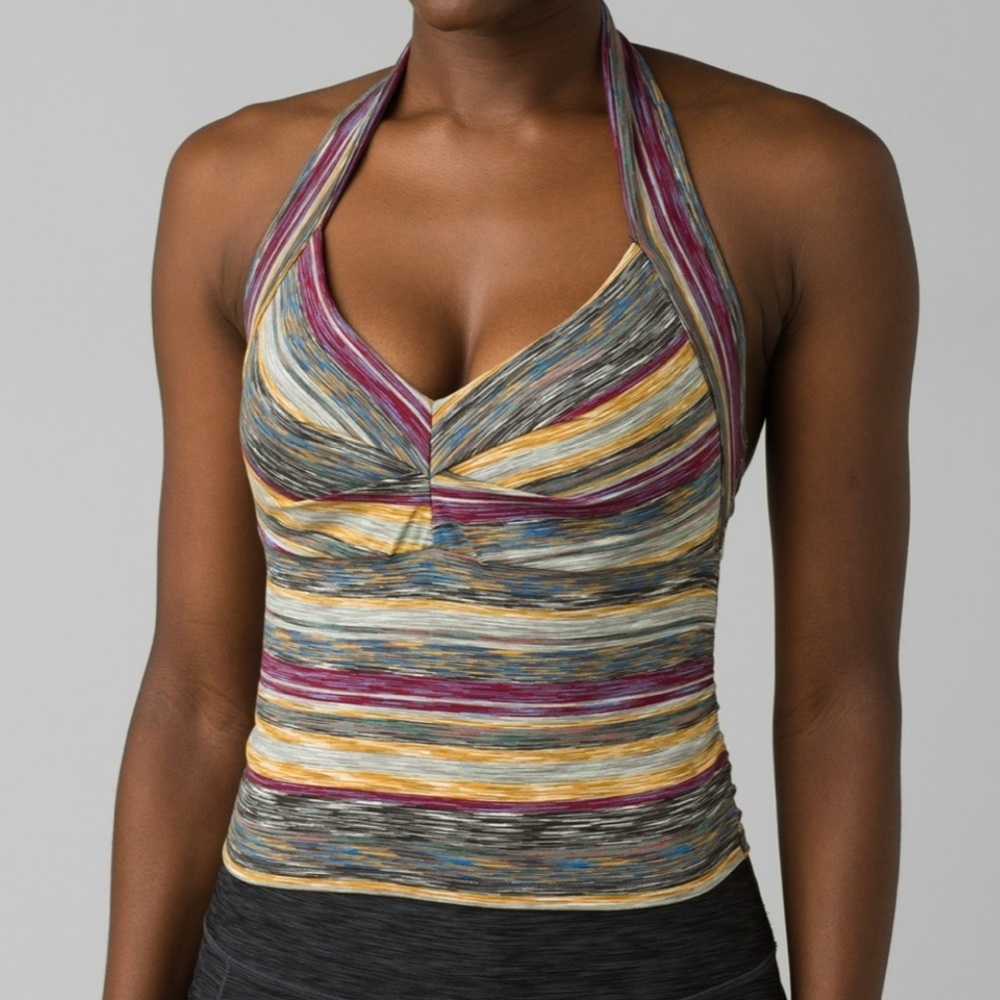 Prana Zandra bralette halter tank top size XS new with tags